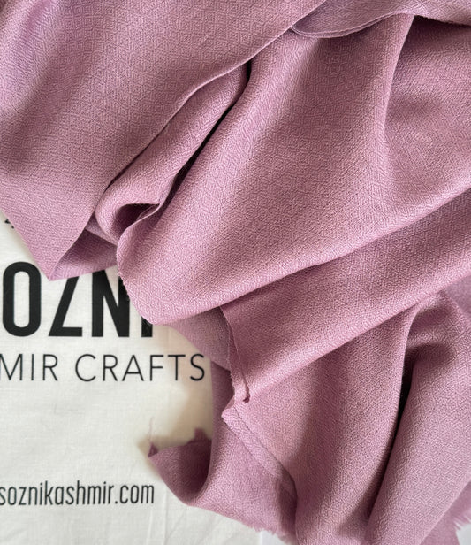 Purple Cashmere Wool Scarf