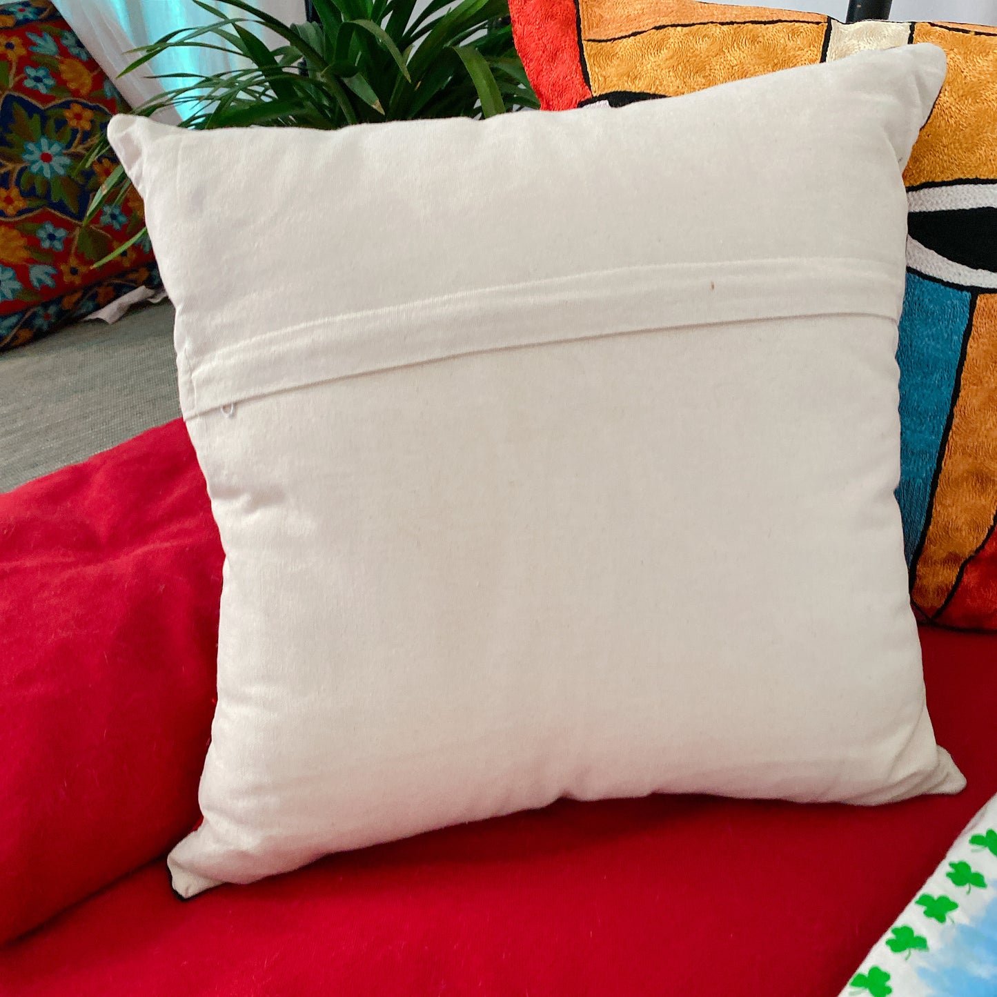Handmade Modern Art Cushion - Cats
